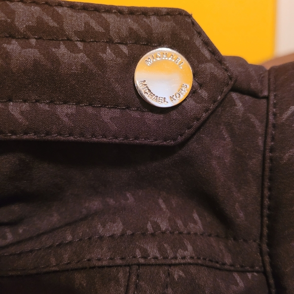 💼Michael Kors Black Houndstooth Jacket - Picture 6 of 14